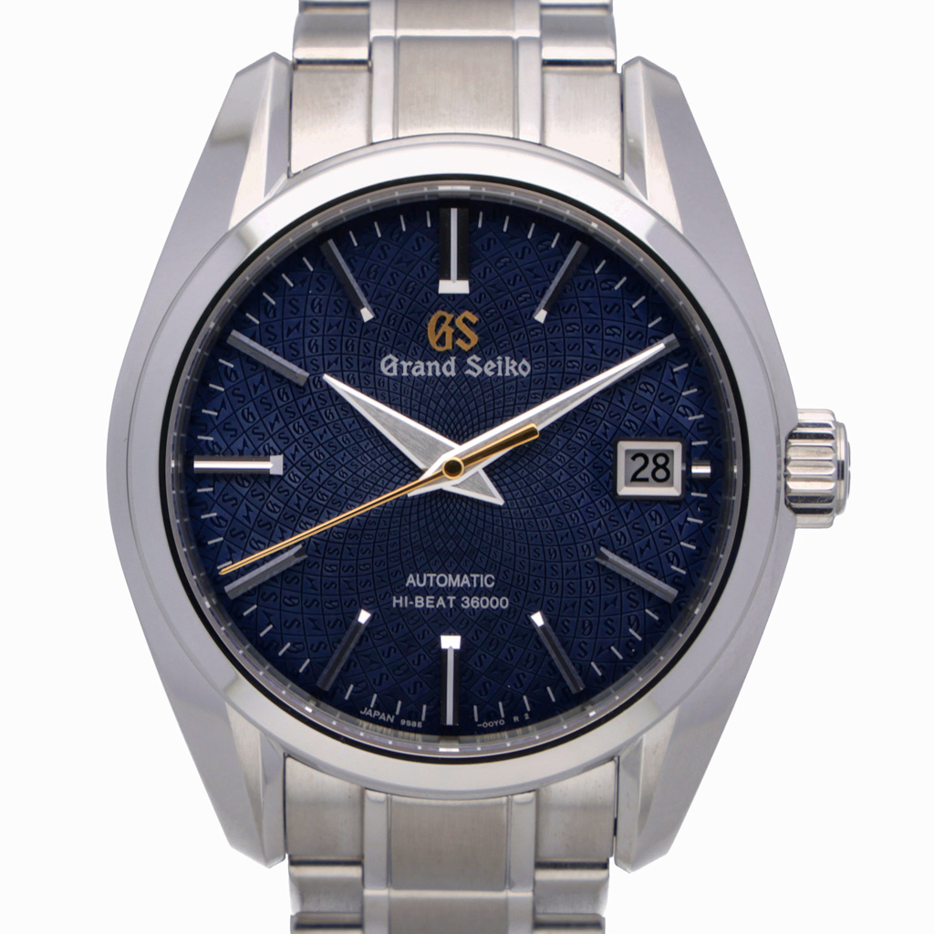 Seiko Whirlpool: Model SBGH267. 39mm Steel Case and Blue Dial. SKU: 44192
